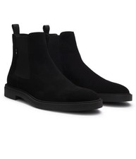 Hugo Boss Calev Cheb Men's Chelsea Boots Black Size 12 EU 45