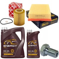 MotoröL Filter Set 5W-30 6 Liter + ÖLablassschraube FüR BMW 7Er E38 728I 193 PS