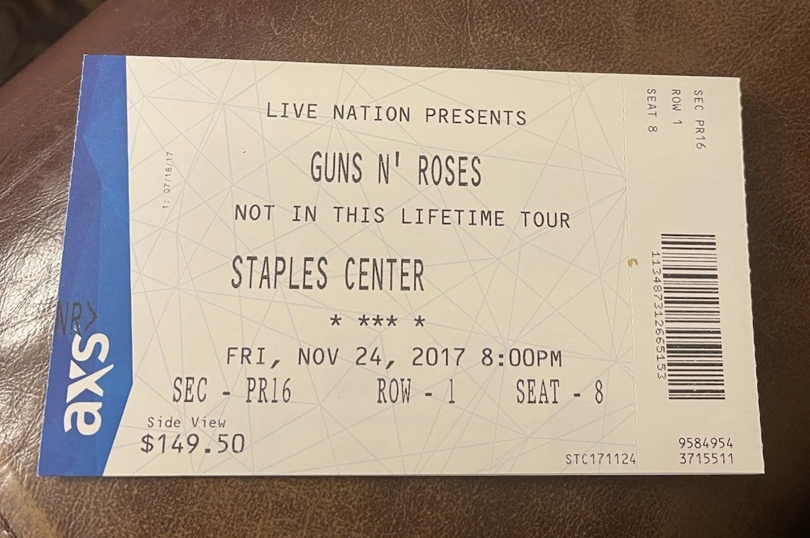 guns n roses tickets products for sale | eBay