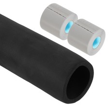2-3/8"(60mm) ID x 6Ft Pipe Insulation Foam Tube Pipe Cover Wrap Roll Bar Padding