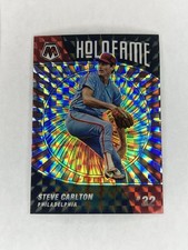 2022 Panini Mosaic - Holofame Steve Carlton #HF-10 Green Mosaic Prizm