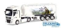 Herpa Silo Melmer / Montafon Lkw Modell Man Tgx Xxl Silo-Sattelzug 307130