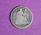 Liberty Seated 1847- One Dime #P34236