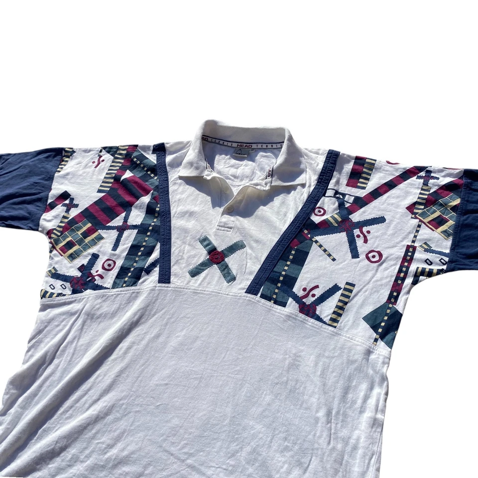Head polo tennis Y2K taglia XL veste 2XL - Imagen 4 de 4