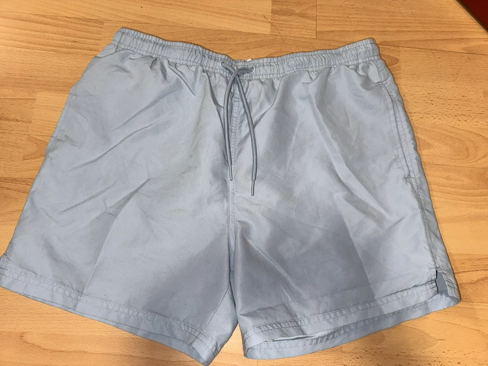 PRIMARK Herren Men's Badehose Badeshorts SwimWear Shorts Trunks Gr. L blau