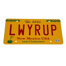Bob Odenkirk Signed License Plate Better Call Saul Beckett Authentic Autograph