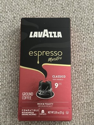 Lot Of 40 Lavazza Espresso Maestro Classico Coffee Pods 10 Count Boxes EXP 02/26
