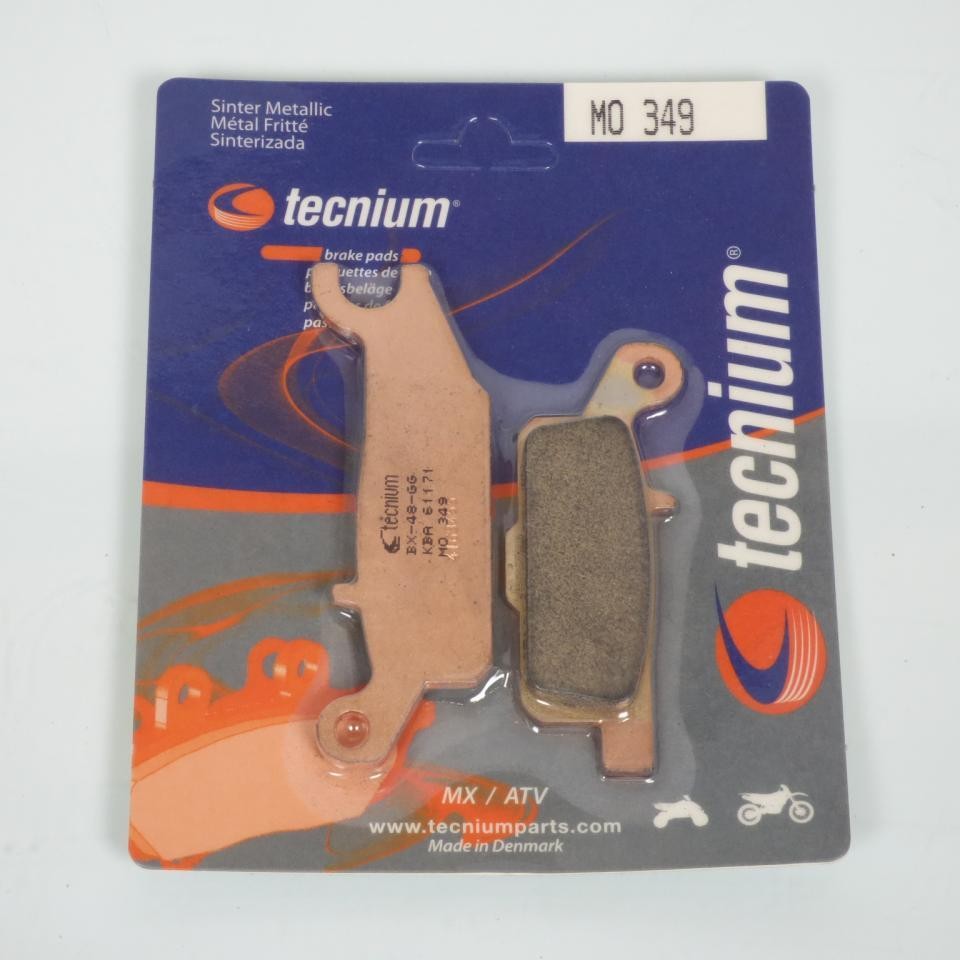 Plaquette Tecnium pour resoudre les bruits de freinage du Yamaha Grizzly 700