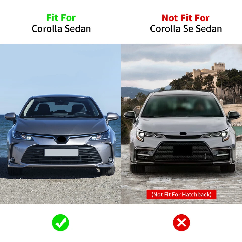 Almohadilla de aislamiento acústico del motor del capó delantero del auto para Toyota Corolla 2019-2021 sedán Foto 2 de 4