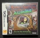 Mystery Case Files: MillionHeir Nintendo DS Complete Cib