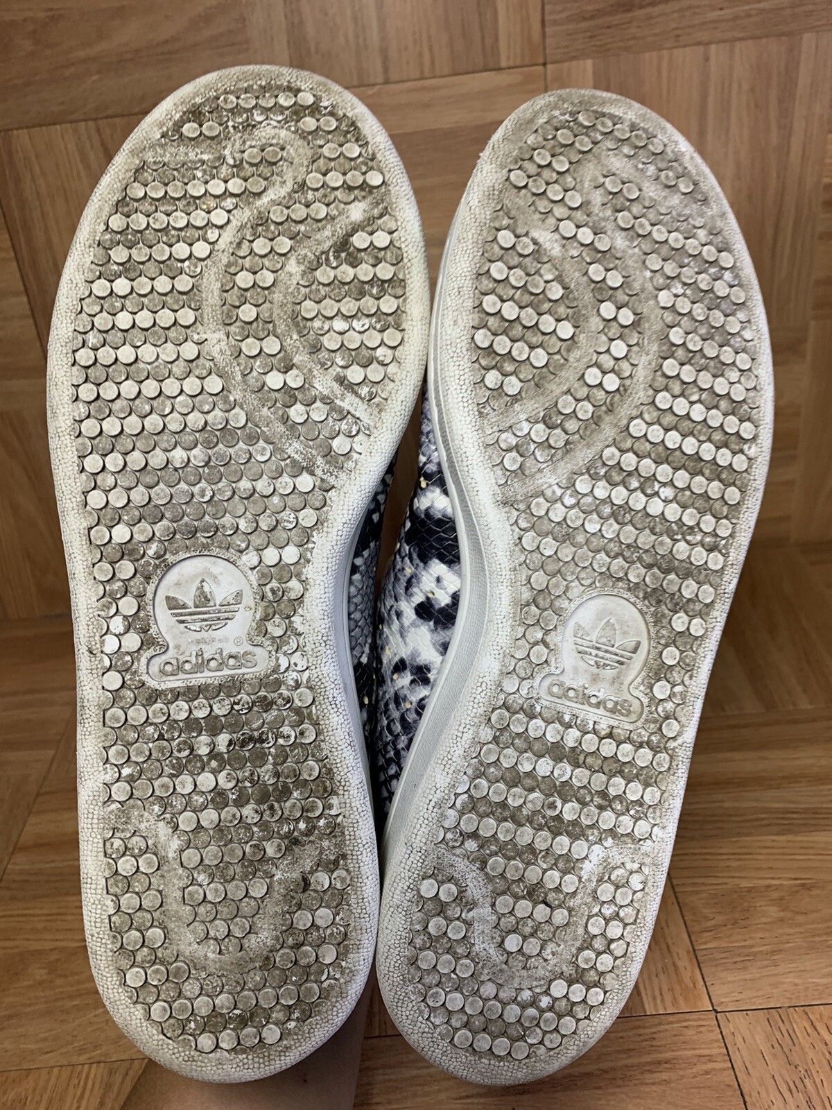 RARE🔥 Adidas Snakeskin Python Crystal Gray Sz 8 … - image 12