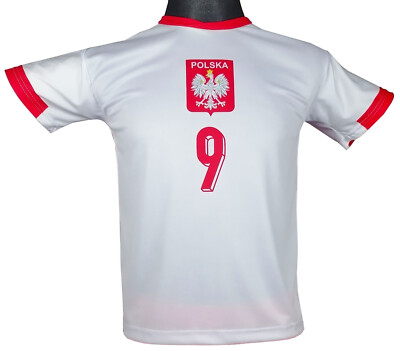 Lewandowski Football T-shirt - Poland Team : new model - 2026