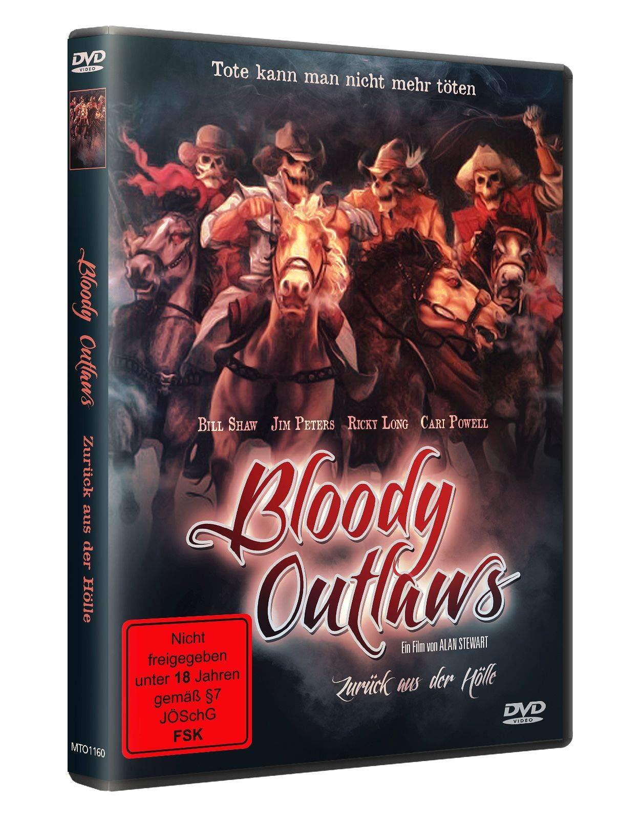 Bloody Outlaws - Zurück aus der Hölle (DVD) Bill Shaw Jim Peters Ricky Long