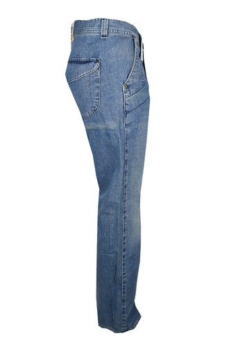 Jeans Lee da uomo pantaloni a zampa a gamba larga larghi hip hop rap w31 w32 w33 - Picture 21 of 45