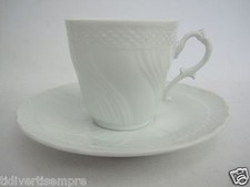  RICHARD GINORI- VECCHIO GINORI  - 6 TAZZE CAFFE'  CON PIATTO