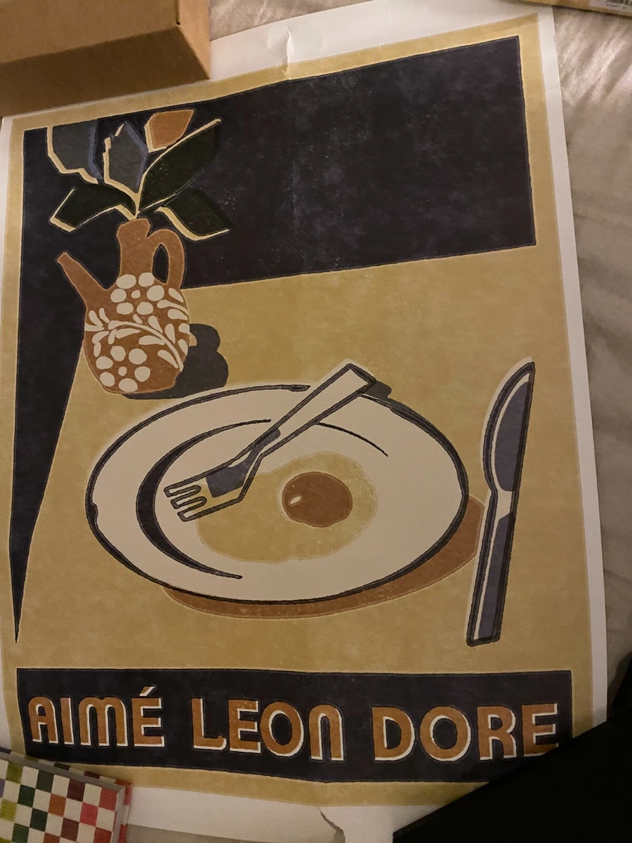 Aime Leon Dore Molina Breakfast Eggs Poster (Damaged) | eBay