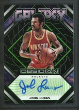 2022-23 JOHN LUCAS 18/25 AUTO PANINI OBSIDIAN GALAXY AUTOGRAPHS