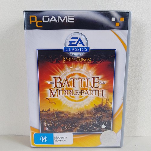 Lord of the Rings The Battle for Middle-Earth PC CD-ROM 4x Discs ...