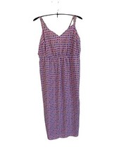 Asos Dress Floral High Side Slits 18 NWT Criss-Cross Back Adjustable Lingerie St