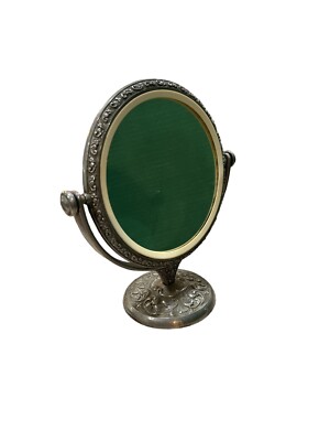 Vintage Ornate Standing Two Sided Mirror