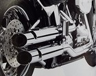 Harley-Davidson Screamin' Eagle Softail Shotgun Slash Out Mufflers 80496-07