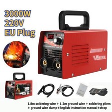 Digital IGBT Inverter ARC 220V 200A MMA Stick Welder Welding Machine 3000W Tool