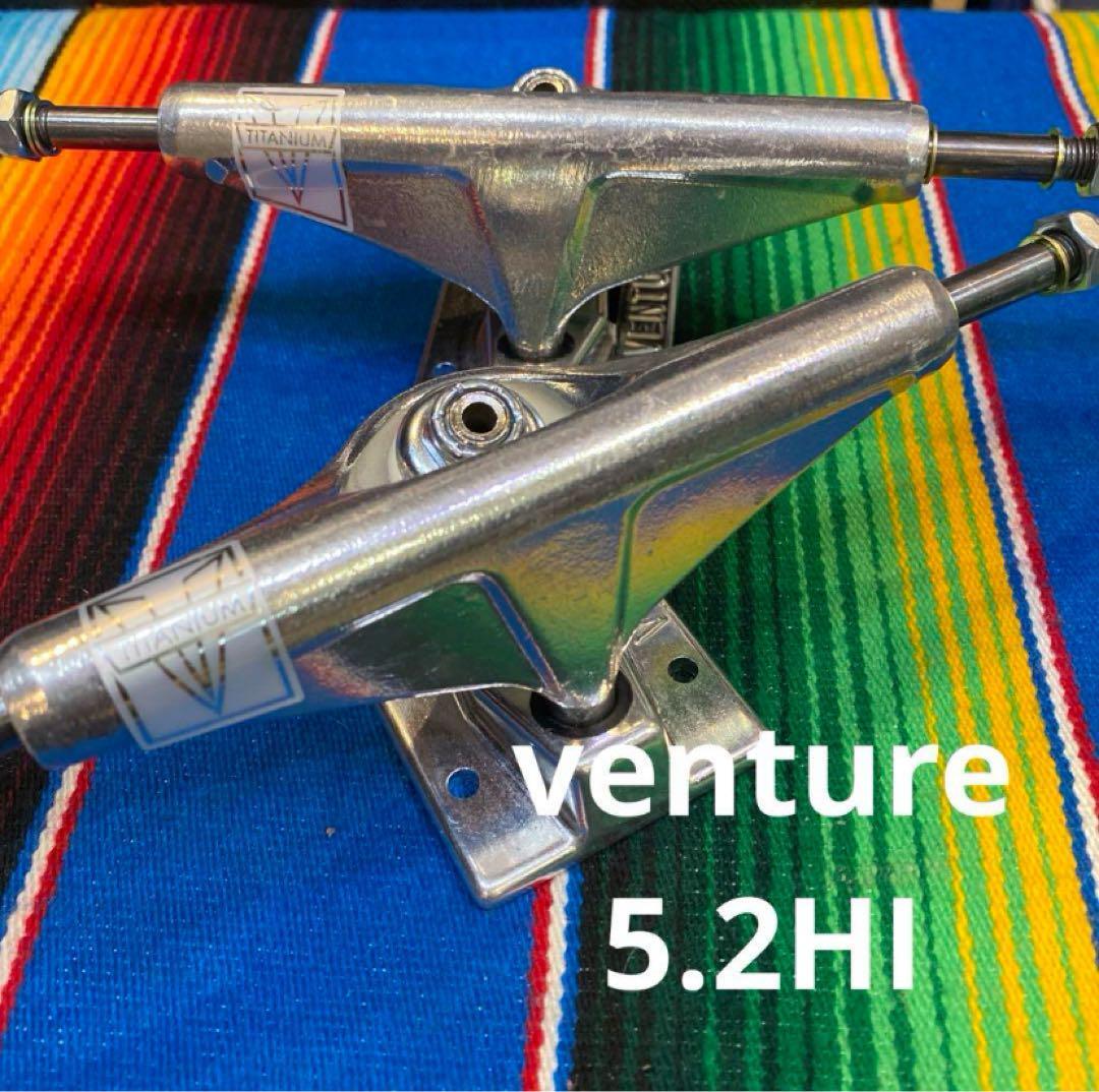 Venture Skateboard Truck Lightest Titanium 5.2Hi eBay
