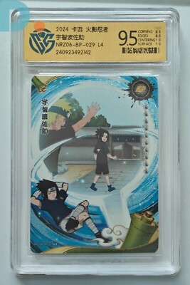 KaYou Naruto CCG Trading Card Uchiha Sasuke SSP NRZ06-BP-029 L4