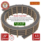 Dual Track Helix For Bachmann EZ & More Radius 26" to 28" FREE EXPRES SHIPPING!