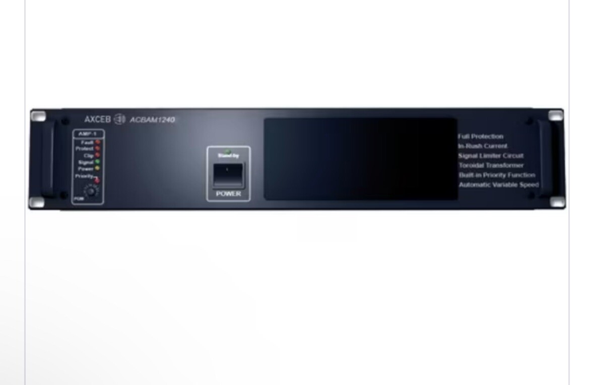 Amplificateur ACBAM1240 pour corriger le manque de puissance de vos enceintes
