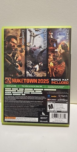 Call of Duty: Black Ops II (Microsoft Xbox 360, 2012) - Picture 2 of 3