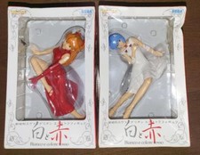 Neon Genesis Evangelion Extra Figure White and Red set of 2 JAPAN