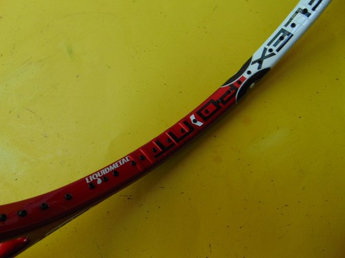 NUOVA racchetta da tennis Head Flexpoint Prestige Team Liquidmetal 4 3/8" impugnatura non incordata - Foto 15 di 22