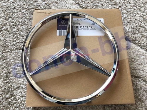 FRONT GRILLE CHROME STAR BADGE for MERCEDES A,C,B,GLA,GLK,CLA,SLK,CLS,E Class