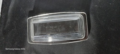 Vintage Pyrex Clear Glass Butter Dish #72-B Base Mid Century Modern USA - Picture 2 of 9