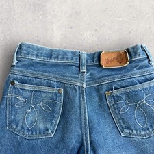 Vitnage Wrangler 1960s Denim Jeans 29x32 Original Pair Usa Made