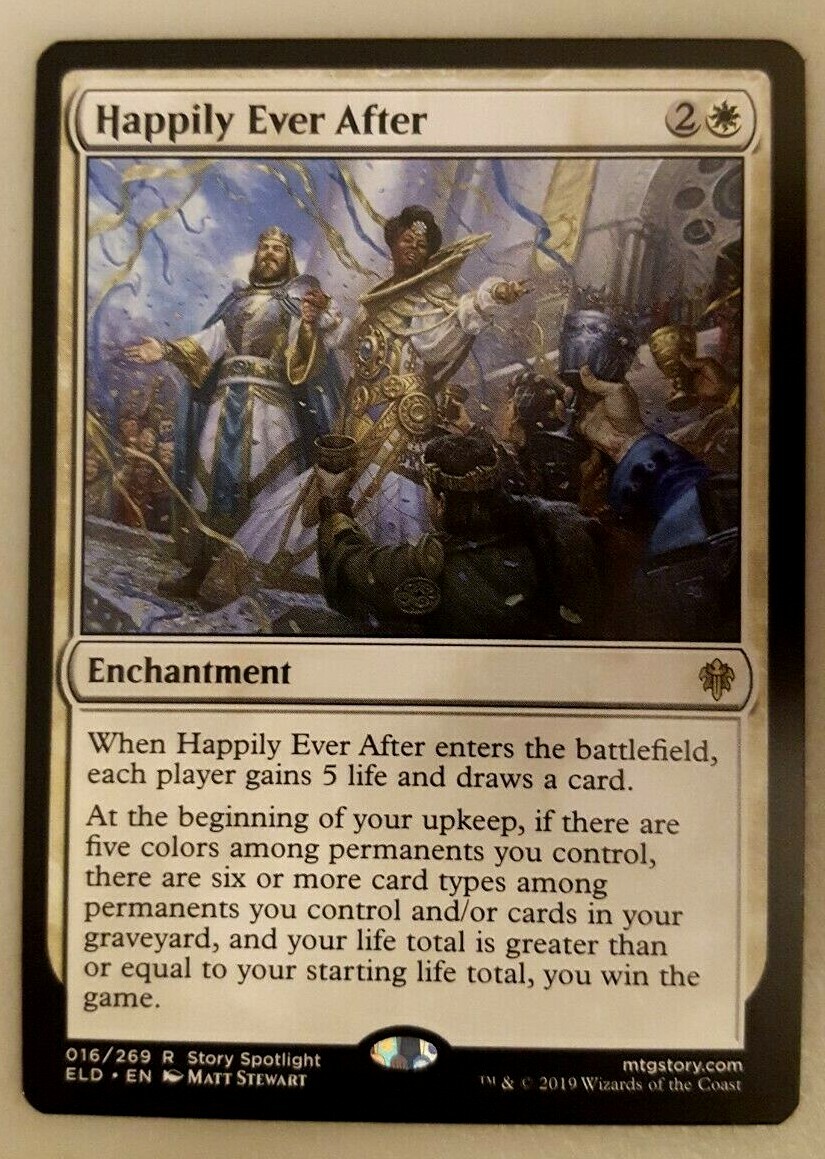 1x Happily Ever After Mtg Magic the Gathering Throne of Eldraine