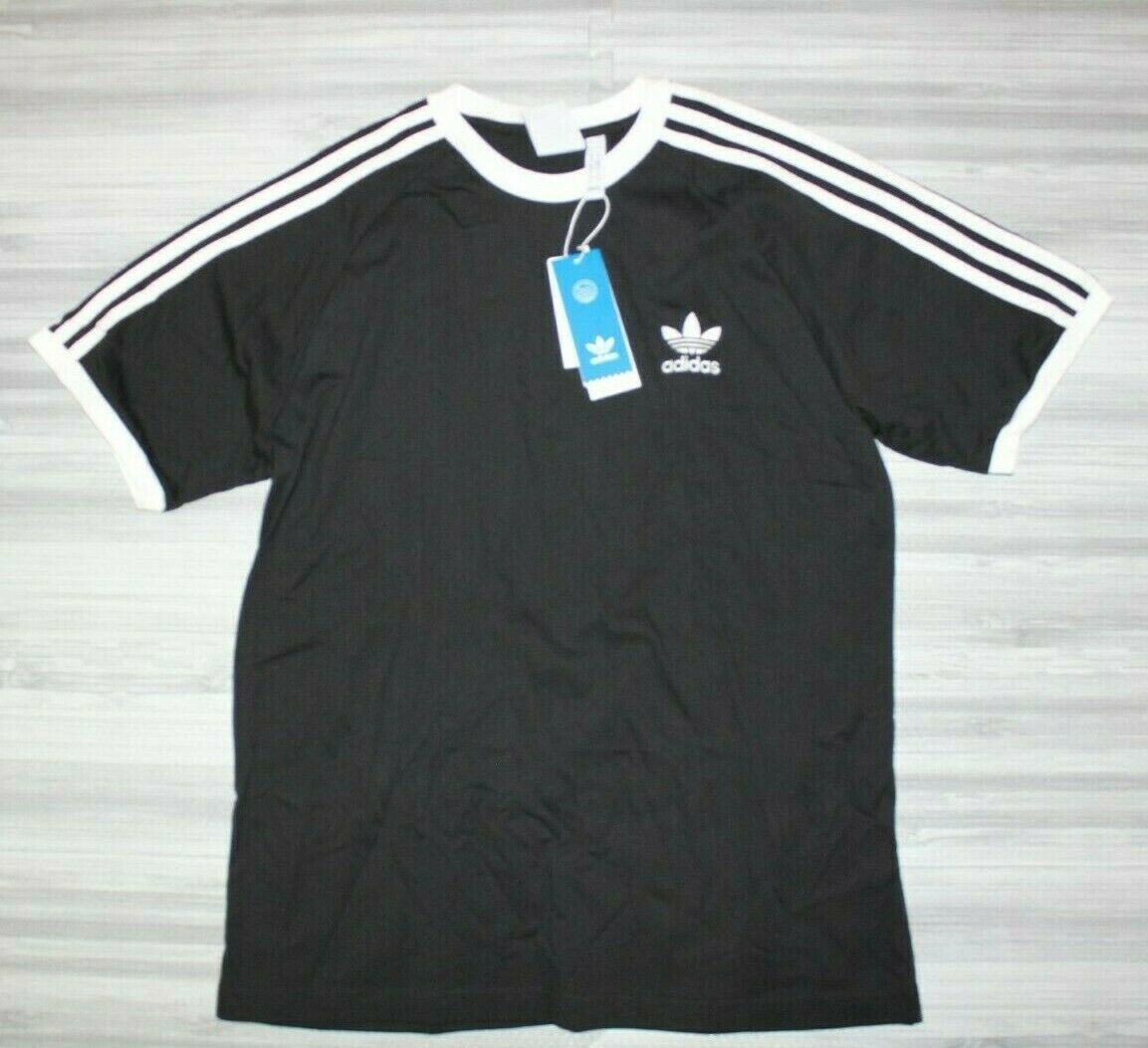 NEW MEN&#039;S ADIDAS 3-STRIPES CALIFORNIA TREFOIL TEE ~ LARGE GN3495 | eBay