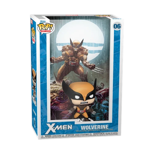 Funko Pop! Comic Book Cover with Case: Marvel - Wolverine #06