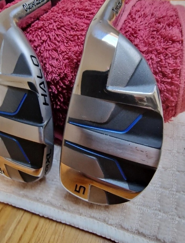 Ladies Cleveland launcher xl halo hybrid irons eBay