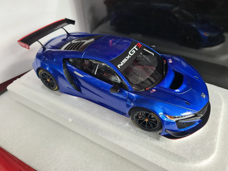 Honda Nsx Gt3 2018 Hyper Blue  1:18 Autoart 81896 - Immagine 3 di 3