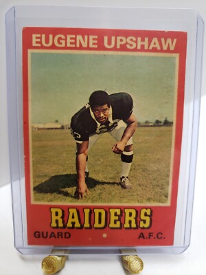 1974 Topps Wonder Bread All Star Series Eugene Upshaw #24 