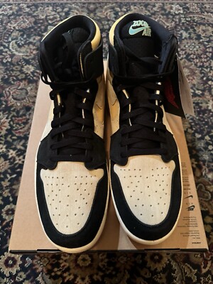Nike Mens Size 13 Air Jordan 1 ZM CMFT 2 (DV1307 100) Basketball Trainer Sneaker