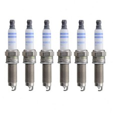 6 pc Bosch Double Iridium Spark Plugs for 2018 Volkswagen Atlas 3.6L V6 ce
