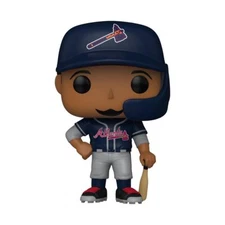 Ronald Acuna Jr Atlanta Braves Funko Pop Vinyl Figure Blue Uniform Collectible