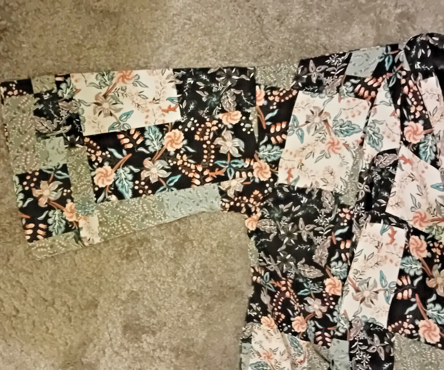 Katies Patchwork Effect Jacket Multi Pattern UK 12 - image 5