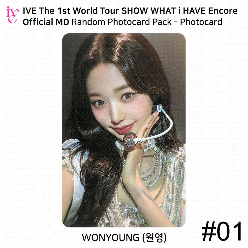 IVE The 1st World Tour SHOW WHAT i HAVE Encore MD Random Photocard