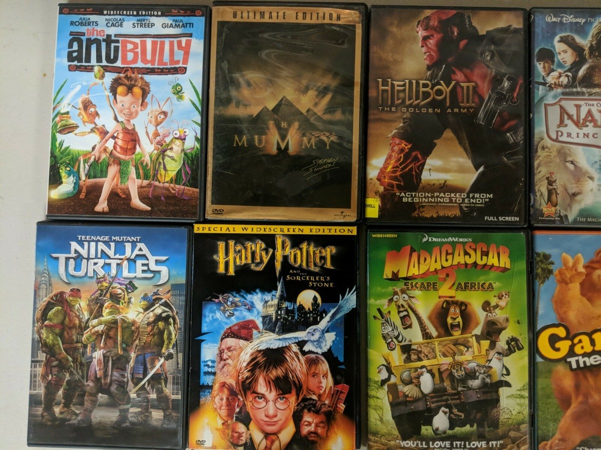 10 Dvd Lot Kids/Family Disney, universal Warner Brothers