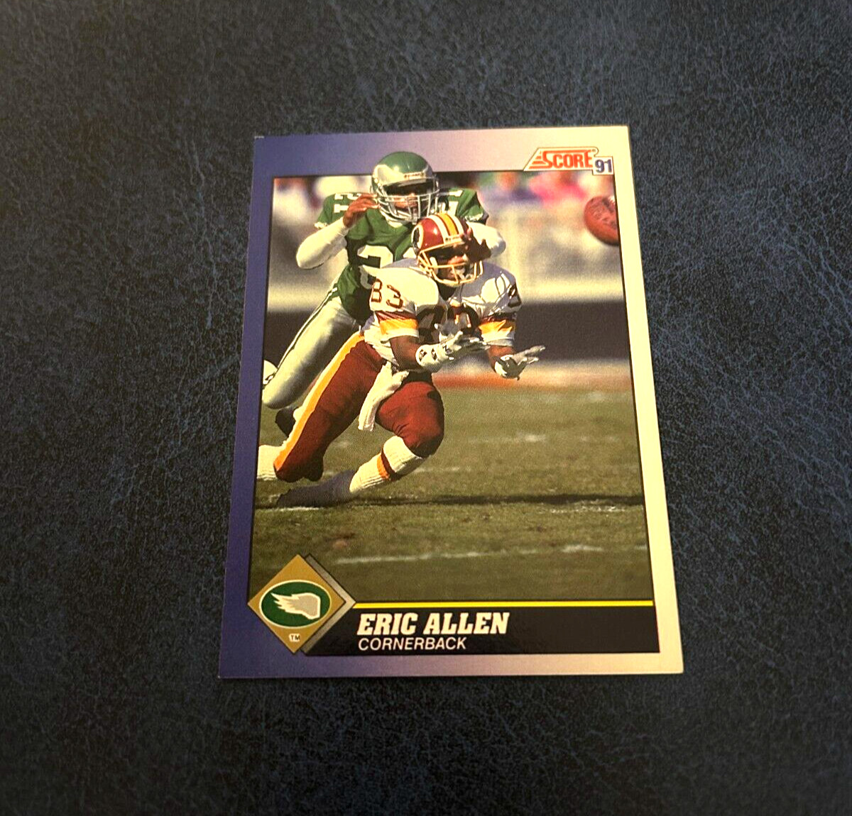 1991 Score Football Eric Allen #2 HOF Set Break NM