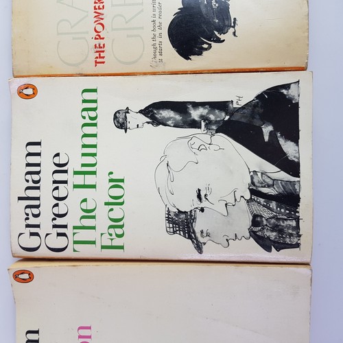 Graham Greene Novels 3 Pack Bundle Brighton Rock Human Factor 1971 Paperback - Picture 3 of 9